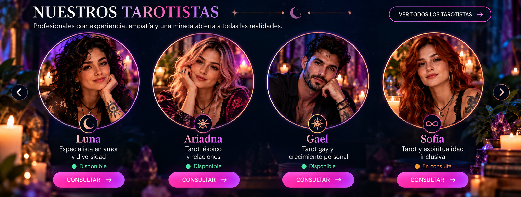 Nuestros tarotistas